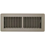 Truaire 4-INCH 10-INCH Floor Supply Grill Register Brown ( 150MB/04X10). Fixed Price $16.79.