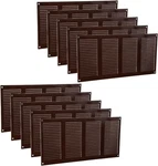 Vent Systems 16" X 8" Inch (overall Dimensions) Pack Of 10 - Brown Air Hvac. Fixed Price $49.00.