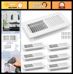 6 Pcs Air Vent Cover 10X4 Inch Ceiling Register Grill Duct Diffuser Manual Adjus. Fixed Price $79.19.