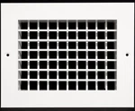 Hvac Premium 10X6 Double Deflection Air Vent Cover White Wall Ceiling Duct Diffu. Fixed Price $76.14.