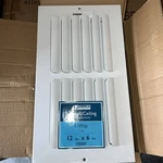 Accord 12 X 6 Steel Ceiling/sidewall White 1-WAY Curve Blade Lot Of. Fixed Price $90.00.