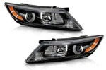 Fits 2014-2015 Kia Optima Halogen Headlight Left & Right Side, Bulbs Included. Fixed Price $137.96.