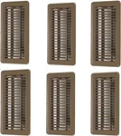 Hartford Ventilation 4" X 10" Floor Covers Brown 6 Pack - Heavy Duty Walkab. Fixed Price $41.66.