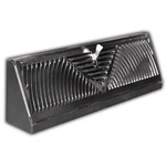 Everbilt Registers N' Grilles 15" Triangle 3-WAY Steel Baseboard Louvered Grays. Fixed Price $44.99.