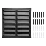 16"X16" Aluminum Gable Vent Exterior Wall Outlet Hvac Air Grille Black. Fixed Price $34.62.