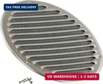 STEINBERG14 Stainless Steel Vent Cover 8" (duct Opening) With Mesh - Wall And Ce. Fixed Price $39.65.