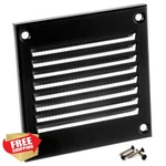 STEINBERG14 Black Vent Cover 2X2 Metal Air Grille Mesh Hvac Register. Fixed Price $20.00.