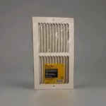 Everbilt 12X6 White Metal Vent Cover Paintable Surface Rectangle. Fixed Price $17.00.
