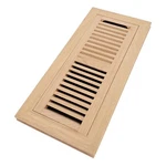 Red Oak Wood Floor Register, Flush Mount Vent With Damper, 4X12 Inch, Unfinis.... Fixed Price $35.99.