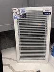 14X25 Aluminum Return Air Filter Grille Hvac Vent Cover White Linear Bar. Fixed Price $70.00.