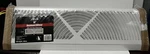 Altus 18" Baseboard Diffuser White Paintable Duct Air Heat Home 4.5" X Nip. Fixed Price $21.95.
