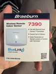 Braeburn 7390 Indoor Wireless Sensor For 7500 And 7320 Thermostats. Fixed Price $35.00.