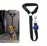 Bwogue Pet Dog Cat Seat Belts, Car Headrest Restraint Adjustable Safety Leads.... Fixed Price $18.97.