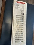 White 2" X 10" Metal Floor Air Register Reliabilt 0066997. Fixed Price $12.75.