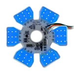 Gg Grand General 81777 Blue Light Ultra Thin Air Cleaner Hex 54 Led Dual Func.... Fixed Price $80.17.