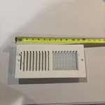 10 In. X 6 2-WAY Steel Wall/ceiling Register , White. Fixed Price $14.99.