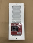 Everbilt 12 X 4 Inch Ceiling & Wall Register With Damper Blade White. Fixed Price $12.00.