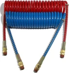 Ibroprat Air Lines For Semi Truck, 15' Coiled Brake Hoses With 12" & .... Fixed Price $52.10.