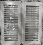 Zoro Select 4 In X 10 Floor Register White- Total Of 6 Vents. Fixed Price $59.99.