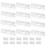 4 Pack 18 Inch Baseboard Register Vent Covers - White Hvac Diffuser For Floor.... Fixed Price $73.78.
