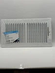 Ez-flo 12 In. X 6 2-WAY Steel Wall/ceiling Register, White. Fixed Price $16.00.