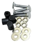 Top Rear Mud Flap Plate/weight Bolt-on Mounting Kit Chrome 4 Hole GG#30161 Each. Fixed Price $13.38.