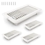 Pcs 4" X 8" Floor Register Vents Cover Heavy Duty Metal. Fixed Price $72.11.