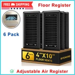 Register 4X10, Vent Cover For Home Floor, Sidewall, Heavy Duty Steel. Fixed Price $36.48.