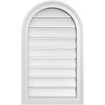Ekena Millwork GVPRT18X3002SF Round Top Surface Mount Pvc Gable Vent, 18"W .... Fixed Price $129.45.