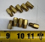 (lot Of 10) Nordyne Natural Gas Burner Orifice #47 Npt Brass Fittings 6610472. Fixed Price $49.80.