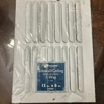 Accord Sidewall /ceiling One Way Vent 12 X 8 White. Fixed Price $9.00.
