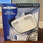Air King BFQ90 Cfm 2.5 Sone Ceiling Mounted Snap-in Exhaust White New.. Fixed Price $54.95.