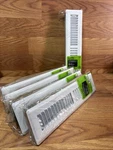 Lot Of 5 In. X 14 2-WAY Steel Floor Register White. Fixed Price $60.00.