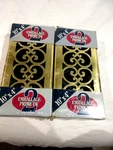 4-DECOR Emballage Prime Gates Brass Plated Vents X #KM-2SP410 Nip. Fixed Price $39.99.
