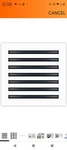 14X14 Modern Ac Vent Cover Diffuser By Buildmart. Fixed Price $64.99.