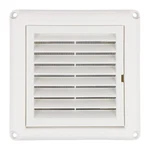 Cabax 4" Louvered Vent Cover For Outside Dryer Exhaust Air With.... Fixed Price $10.34.