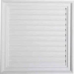 24" X Primed Polyurethane Paintable Gable Louver Vent By Ekena Millwork. Fixed Price $108.33.