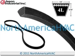 New Vbelt V-belt A50 4L520 Industrial Grade 1/2" X 52" Hvac Lawn Mower Auto. Fixed Price $10.02.