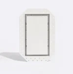 Fittes Flush Wall Vent Luxe 10" 14.25" In White. Fixed Price $99.50.