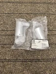 (qty 6) Moen Cleveland Faucet Edgestone Towel Bar Mounting Post Chrome YB4600CH. Fixed Price $17.49.