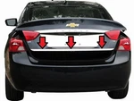 Chrome Rear Deck Trim 1PC Qaa Stainless Trunk Accent For Chevy Impala 2014-2020. Fixed Price $84.49.