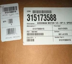 Goodman Amana 0131F00041S Blower Motor 1/3 Hp 115V Speed. Fixed Price $102.46.