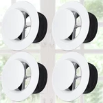 4PCS 8IN Air Abs Adjustable Soffit Vents Round Ceiling Diffuser. Fixed Price $34.46.