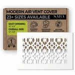 Air Vent Cover Grille - Acrylic Fiberglass 6 X 10 Duct Opening (8 12 Overal.... Fixed Price $47.99.