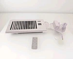 Howeall Smart Register Vent 4X10 Booster Fan Model HW-410-WT-VFSR Open Box #X3. Fixed Price $45.00.