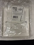 Broan Nutone FGR101 Cover Grille For Bathroom Vent Fan, White Sealed Package New. Fixed Price $13.99.
