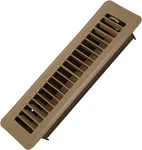 Howeall 2" X 10" Floor Register - Heavy Duty Steel Walkable Vents Easy. Fixed Price $17.57.