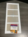 New Accord Return Air Grille 16'' X Heavy Gauge Steel White #65148. Fixed Price $12.95.