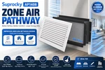 Suprocky Wall Return Air Pathway With Eco-friendly Pp Filter And Aluminum Grille. Fixed Price $44.99.