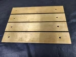4EA Milwaukee 44-52-0675 Wear Pad Brass Bars. Fixed Price $99.99.